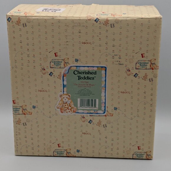 Cherished Teddies "The Season of Magic" (352764) Dated 1998 Christmas Plate - Picture 6 of 8